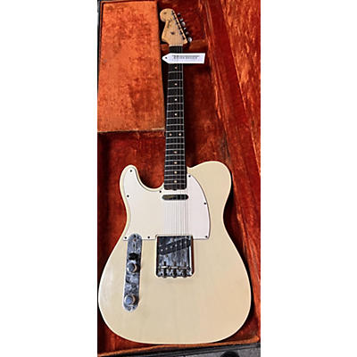 Fender Vintage 1969 Fender Telecaster LH With Strat Neck White Solid Body Electric Guitar