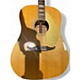 Vintage 1969 Fender WILDWOOD II Natural Acoustic Guitar Natural