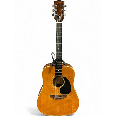 Vintage 1969 Gibson Blue Ridge Natural Acoustic Guitar