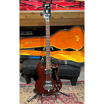 Gibson Vintage 1969 Gibson EB-3 Cherry Electric Bass Guitar