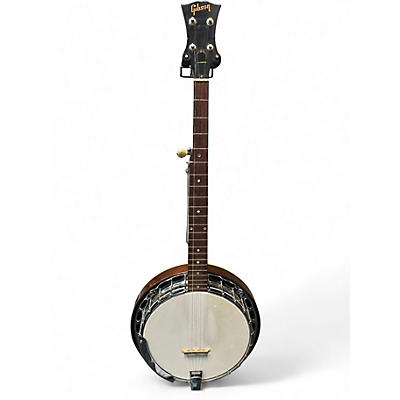 Vintage 1969 Gibson RB-100 Natural Banjo