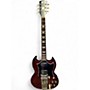 Vintage 1969 Gibson SG Cherry Solid Body Electric Guitar Cherry