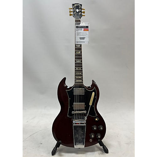 Gibson Vintage 1969 Gibson SG STANDARD Cherry Solid Body Electric Guitar Cherry