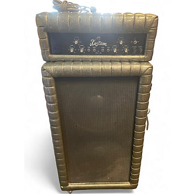 Vintage 1969 Kustom L995 Metallic Gold Electric Bass Guitar