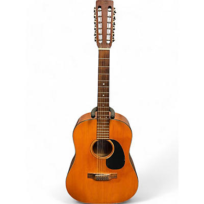 Martin Vintage 1969 Martin D12-20 Natural 12 String Acoustic Guitar