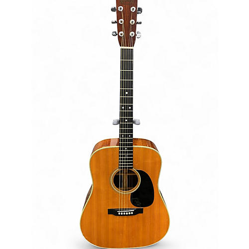 Vintage 1969 Martin D28 Natural Acoustic Guitar Natural