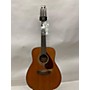 Vintage Yamaha Vintage 1969 Yamaha FG-260 Antique Natural 12 String Acoustic Guitar Antique Natural