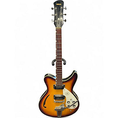 Vintage 1969 Yamaha SA-15D 2 Tone Sunburst Acoustic Electric Guitar