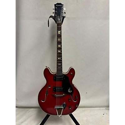 Epiphone Vintage 1970 Epiphone EA-250 Candy Red Burst Hollow Body Electric Guitar