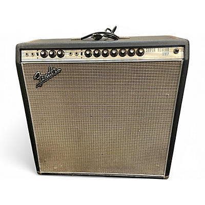 Vintage 1970 Fender Super Reverb 4x10 Tube Guitar Combo Amp