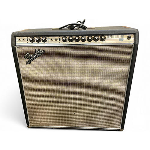 Vintage 1970 Fender Super Reverb 4x10 Tube Guitar Combo Amp
