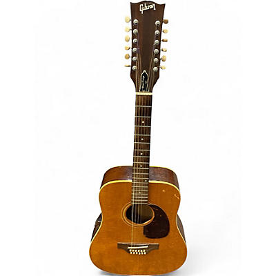 Vintage 1970 Gibson  Blue Ridge 12 1970 Natural 12 String Acoustic Guitar