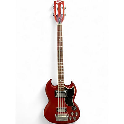 Vintage 1970 Gibson EB3 Cherry Electric Bass Guitar