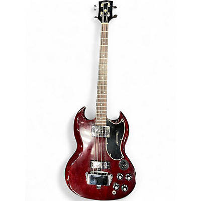 Vintage 1970 Gibson EB3 Cherry Electric Bass Guitar