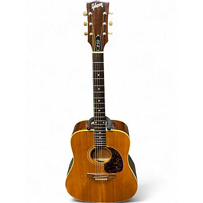 Vintage 1970 Gibson J50 Natural Acoustic Guitar