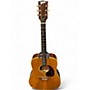 Vintage 1970 Gibson J50 Natural Acoustic Guitar Natural