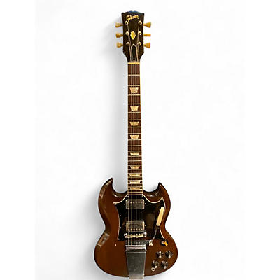 Vintage 1970 Gibson SG Standard Walnut Solid Body Electric Guitar