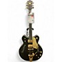 Vintage 1970 Gretsch Guitars G6122-1962 Chet Atkins Signature Country Gentleman Black Hollow Body Electric Guitar Black