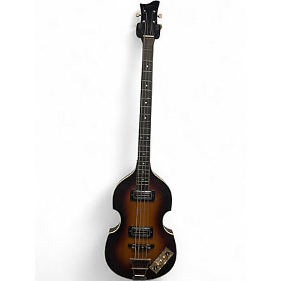 Vintage 1970 Hofner 500/1 Violin Sunburst Electric Bass Guitar