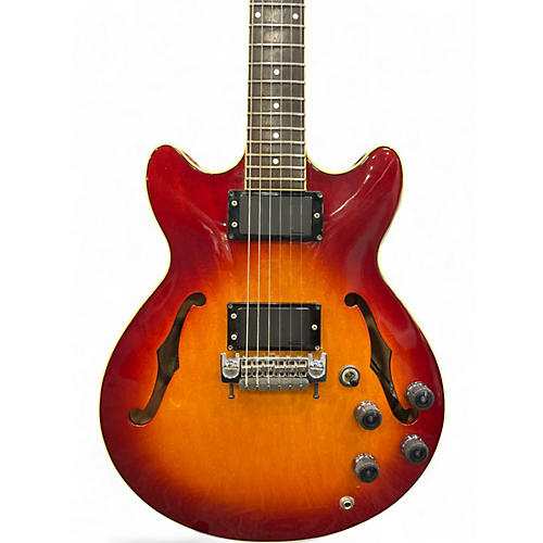 Vintage 1970 Ibanez AM70CS Cherry Sunburst Hollow Body Electric Guitar Cherry Sunburst