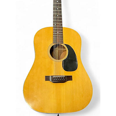 Vintage 1970 Martin D12-20 Natural 12 String Acoustic Guitar