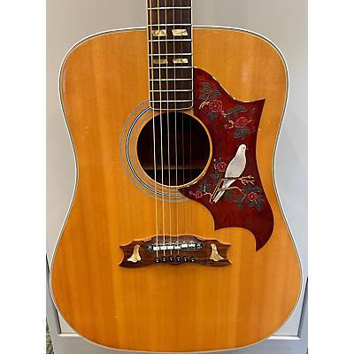 Vintage 1970s Alvares 5024 Natural Acoustic Guitar