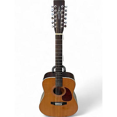 Vintage 1970s Alvarez 5021 NATURAL 12 String Acoustic Guitar