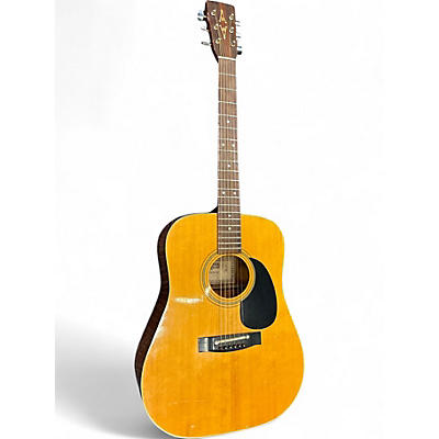 Vintage 1970s Alvarez Regent Natural Acoustic Guitar