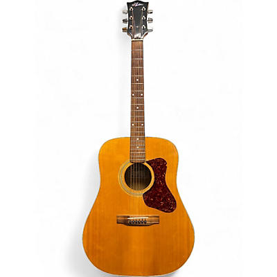 Vintage 1970s Aria 9420 Natural Acoustic Guitar