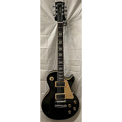 Aria Vintage 1970s Aria Pro Ii Standard Leopard Model Black Solid Body Electric Guitar