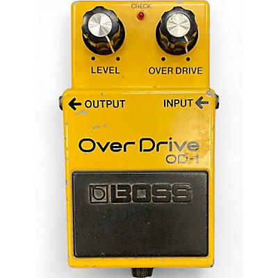 Vintage 1970s BOSS OD1 Overdrive Effect Pedal