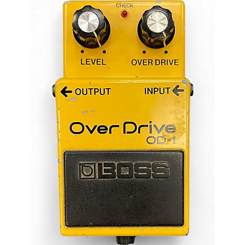 Vintage 1970s BOSS OD1 Overdrive Effect Pedal