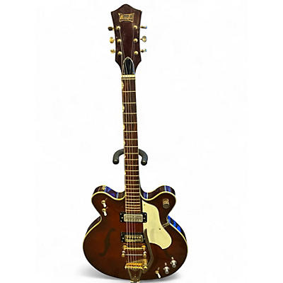 Vintage 1970s Black Jack SEMI HOLLOW Midnight Wine Hollow Body Electric Guitar