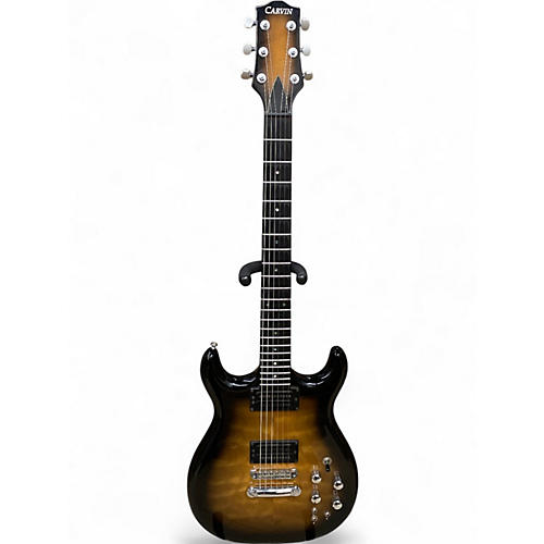 Vintage 1970s Carvin DC Sunburst Solid Body Electric Guitar Sunburst