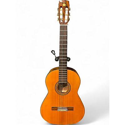 Vintage 1970s Conn C11 Trans Orange Classical Acoustic Guitar