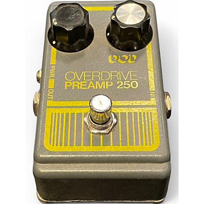 Vintage 1970s DOD Analog Overdrive Preamp 250 Effect Pedal