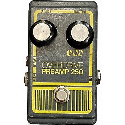 Vintage 1970s DOD OVERDRIVE PREAMP 250 Effect Pedal