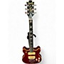 Vintage 1970s D'agostino BENCHMARK Cherry Solid Body Electric Guitar Cherry