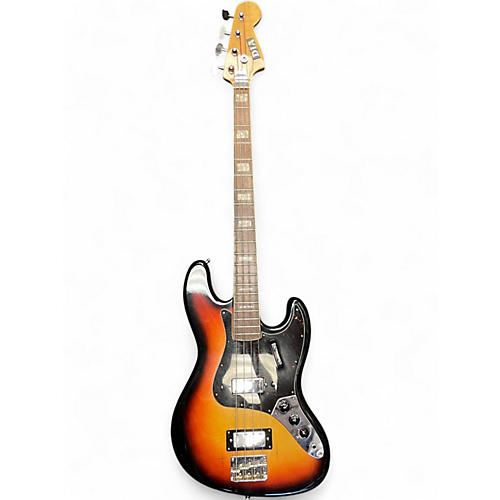 Vintage 1970s Dia J STYLE Sunburst Electric Bass Guitar Sunburst