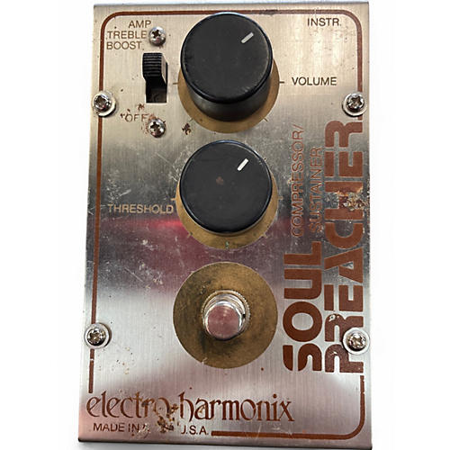 Vintage 1970s Electro-Harmonix Soul Preacher Nano Compressor / Sustainer Effect Pedal