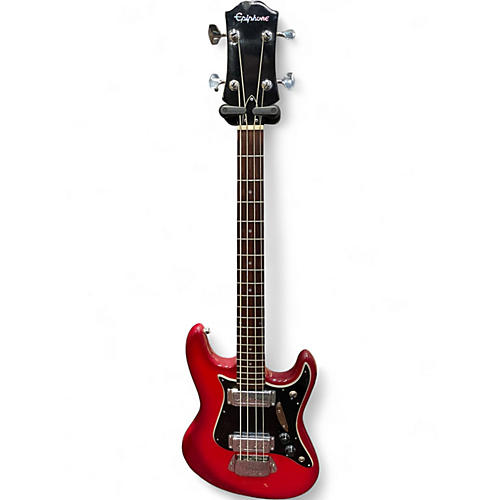 Vintage 1970s Epiphone ET-280 Red Burst Electric Bass Guitar Red Burst