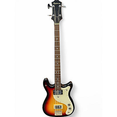 Vintage 1970s Epiphone ET285 Sunburst Electric Bass Guitar