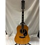 Vintage Epiphone Vintage 1970s Epiphone FT-165 Natural 12 String Acoustic Guitar Natural