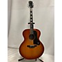 Vintage Epiphone Vintage 1970s Epiphone FT570SB Sunburst Acoustic Electric Guitar Sunburst