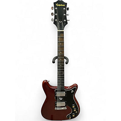Vintage 1970s Epiphone WILSHIRE  Cherry Solid Body Electric Guitar