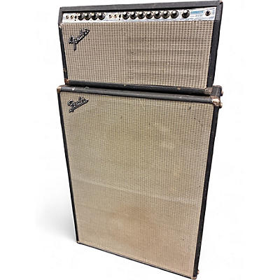 Vintage 1970s Fender BANDMASTER REVERB WITH CABINET Tube Guitar Amp Head