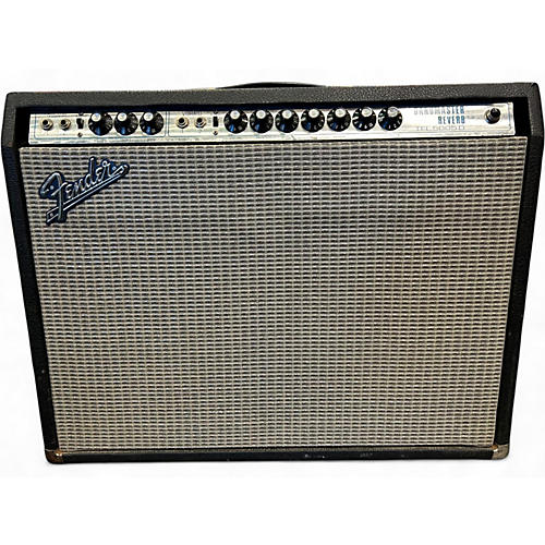 Vintage 1970s Fender Bandmaster Reverb TFL5005 ComboD Tube Guitar Combo Amp