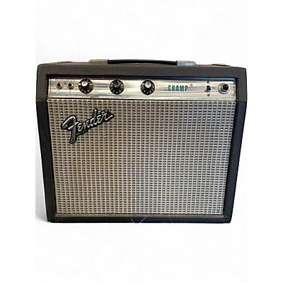 Vintage 1970s Fender Champ Tube Guitar Combo Amp