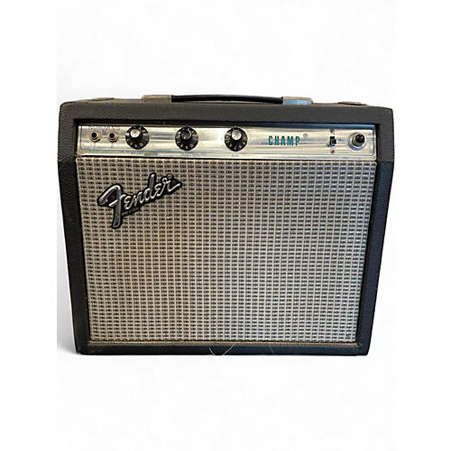 Vintage 1970s Fender Champ Tube Guitar Combo Amp
