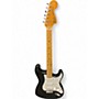 Vintage 1970s Fender MODIFIED Stratocaster Black Solid Body Electric Guitar Black